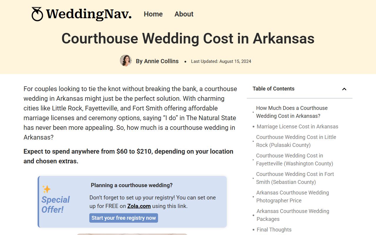 Fort Smith Arkansas marriage license courthouse wedding cost guide
