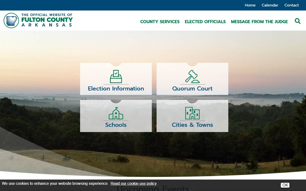 Fulton County Arkansas government portal for marriage license info