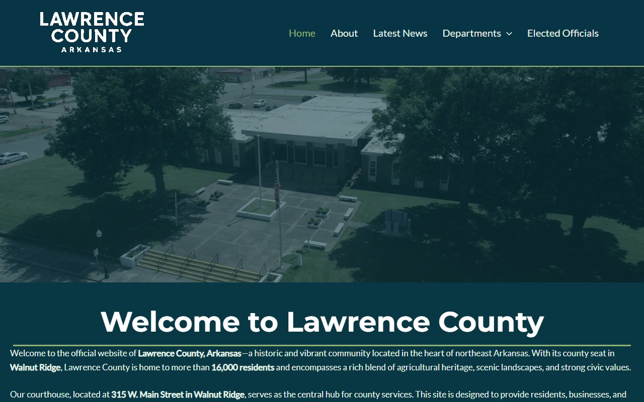 Lawrence County Arkansas official website