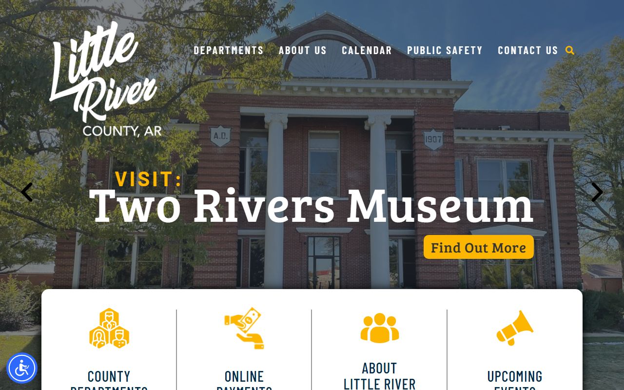 Little River County Arkansas government main site