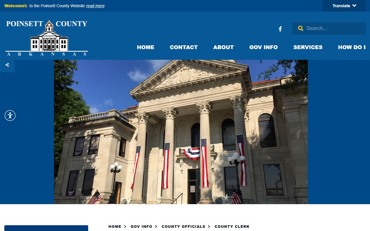 Poinsett County Clerk marriage license records office